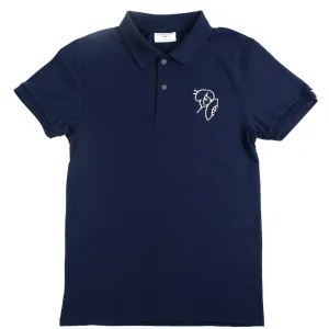 IWYL Navy Logo Polo