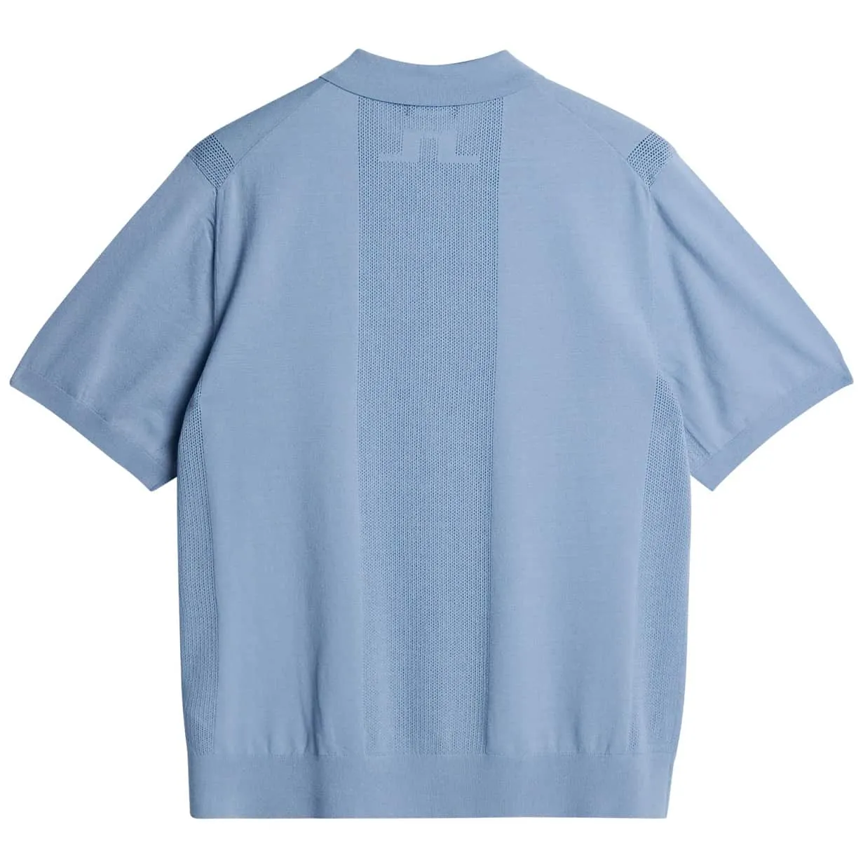 J. LINDEBERG REYMOND SOLID STRIPE KNIT POLO