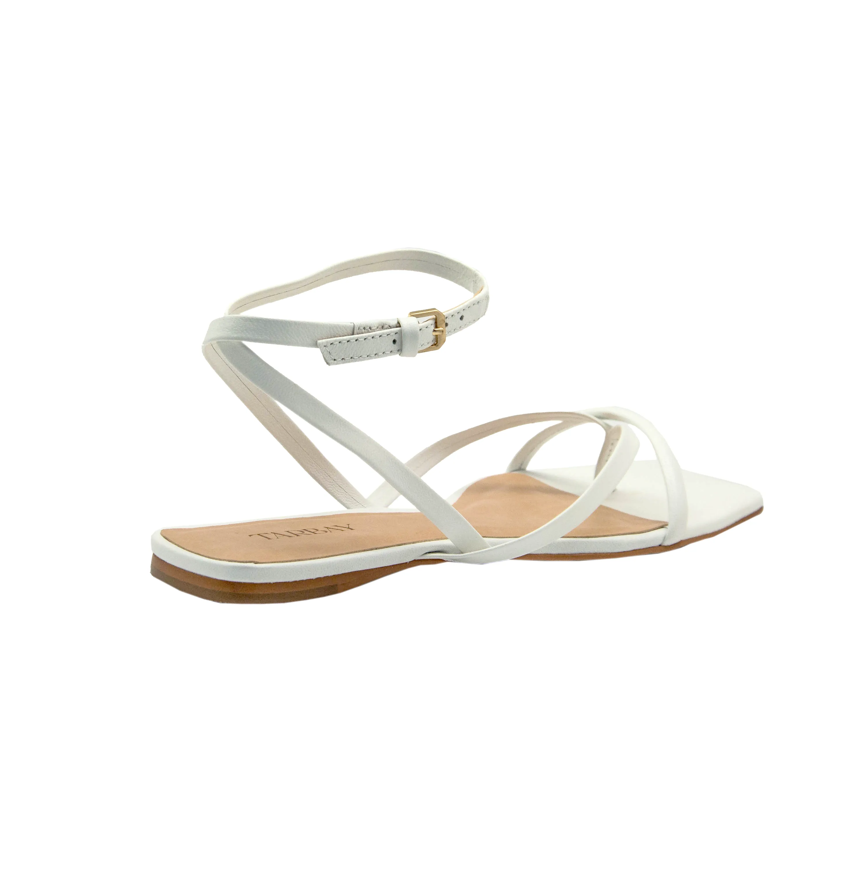 Jada Flat Sandals- Branco