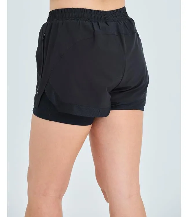 Jetpilot Corp Womens Elastic Waist Rideshorts