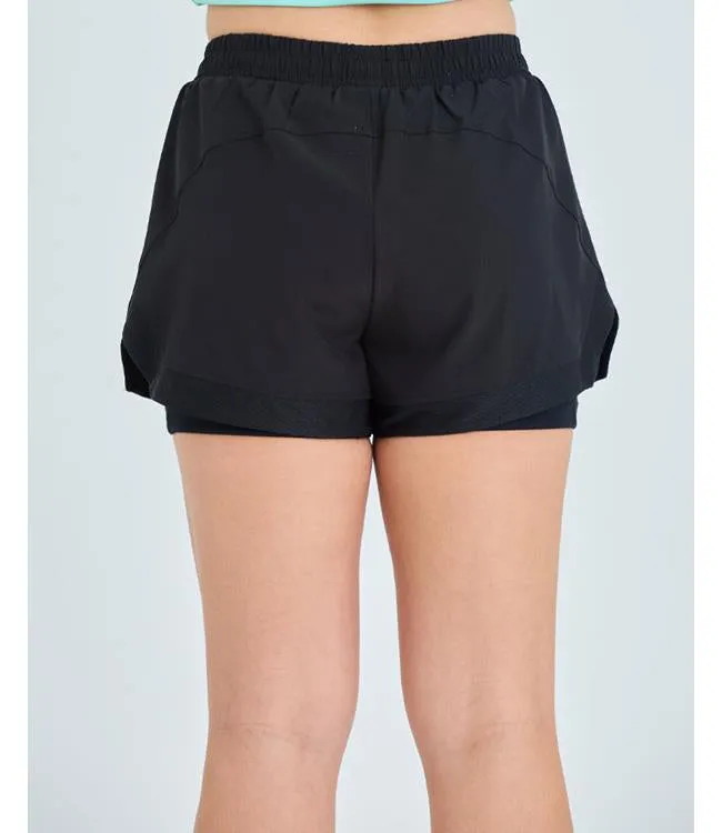 Jetpilot Corp Womens Elastic Waist Rideshorts