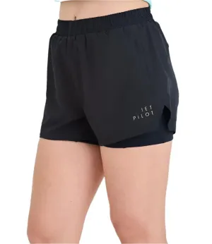 Jetpilot Corp Womens Elastic Waist Rideshorts