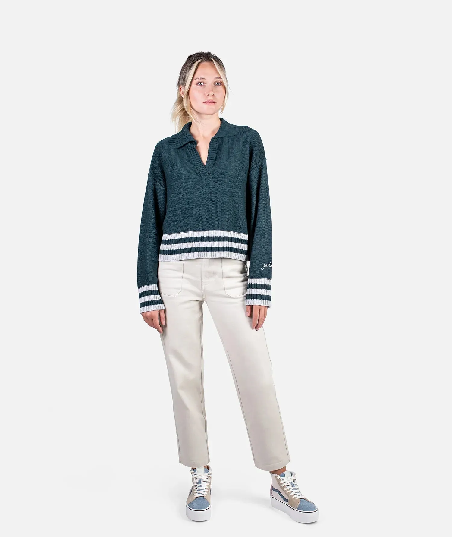 Jetty Women's Tybee Henley Sweater