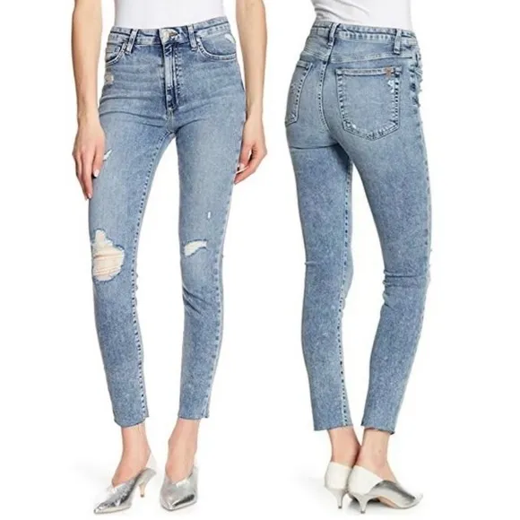 Joe’s Charlie High Rise Skinny Ankle Jeans
