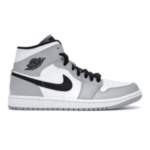 Jordan 1 Mid 'Light Smoke Grey'