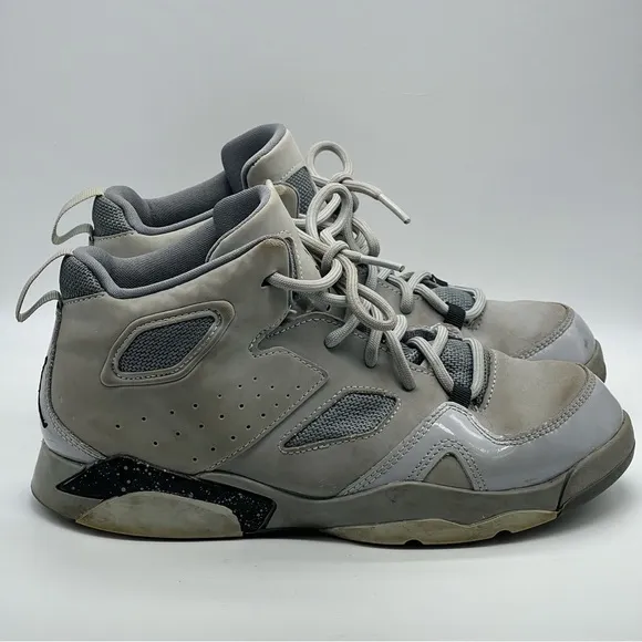 Jordan Flight Club 91 Wolf Grey Sneakers