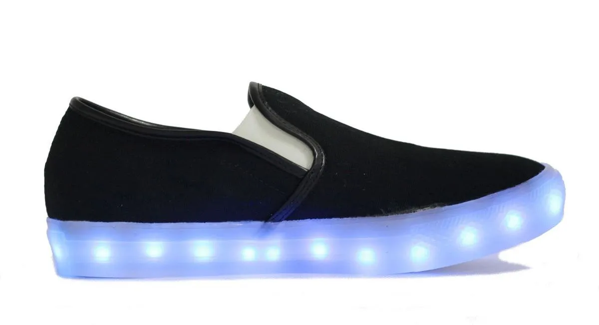 Jordan04 Casual Light-Up Snealer Black/LED Multi