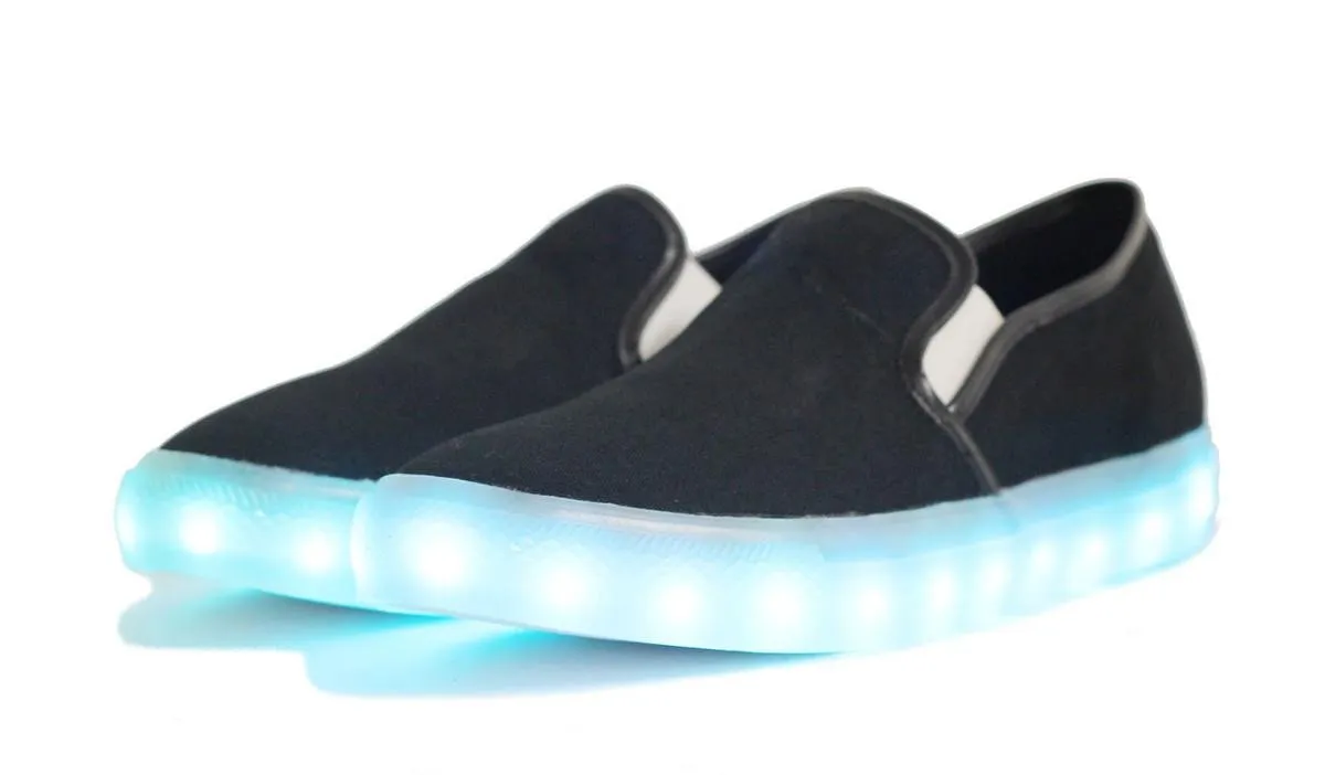 Jordan04 Casual Light-Up Snealer Black/LED Multi