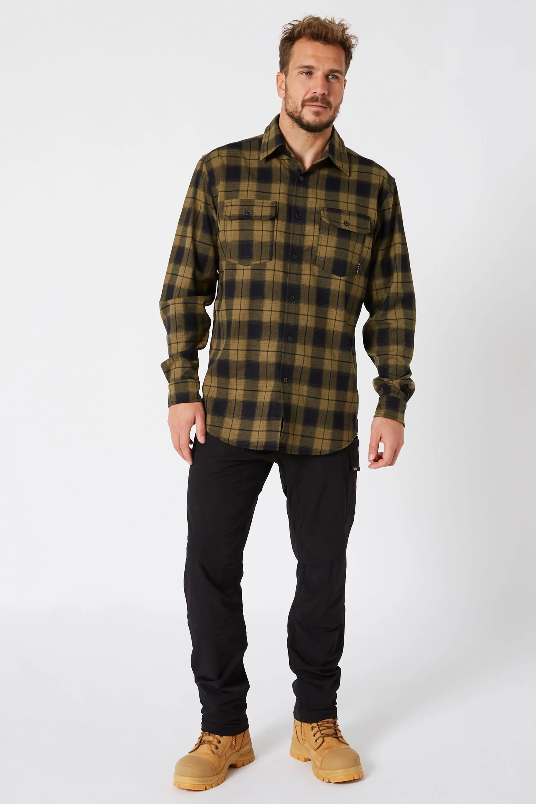 JP Flannel Shirt - Mustard