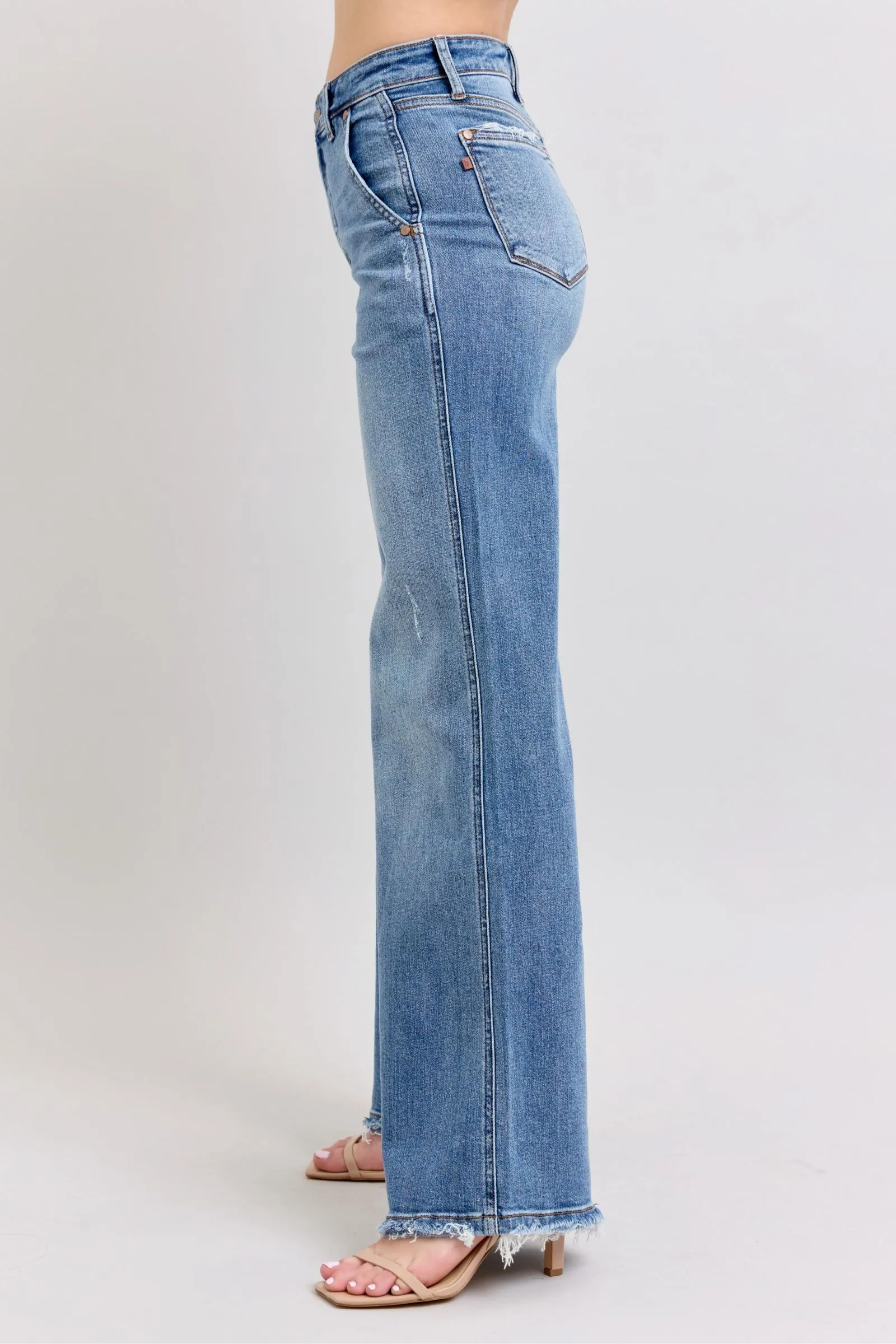 Judy Blue High Waist Retro Wide Fit