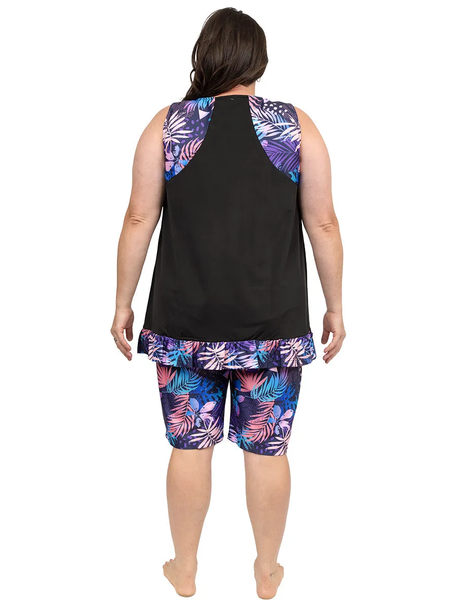 Kala Springs Swim Cami - Blue Print