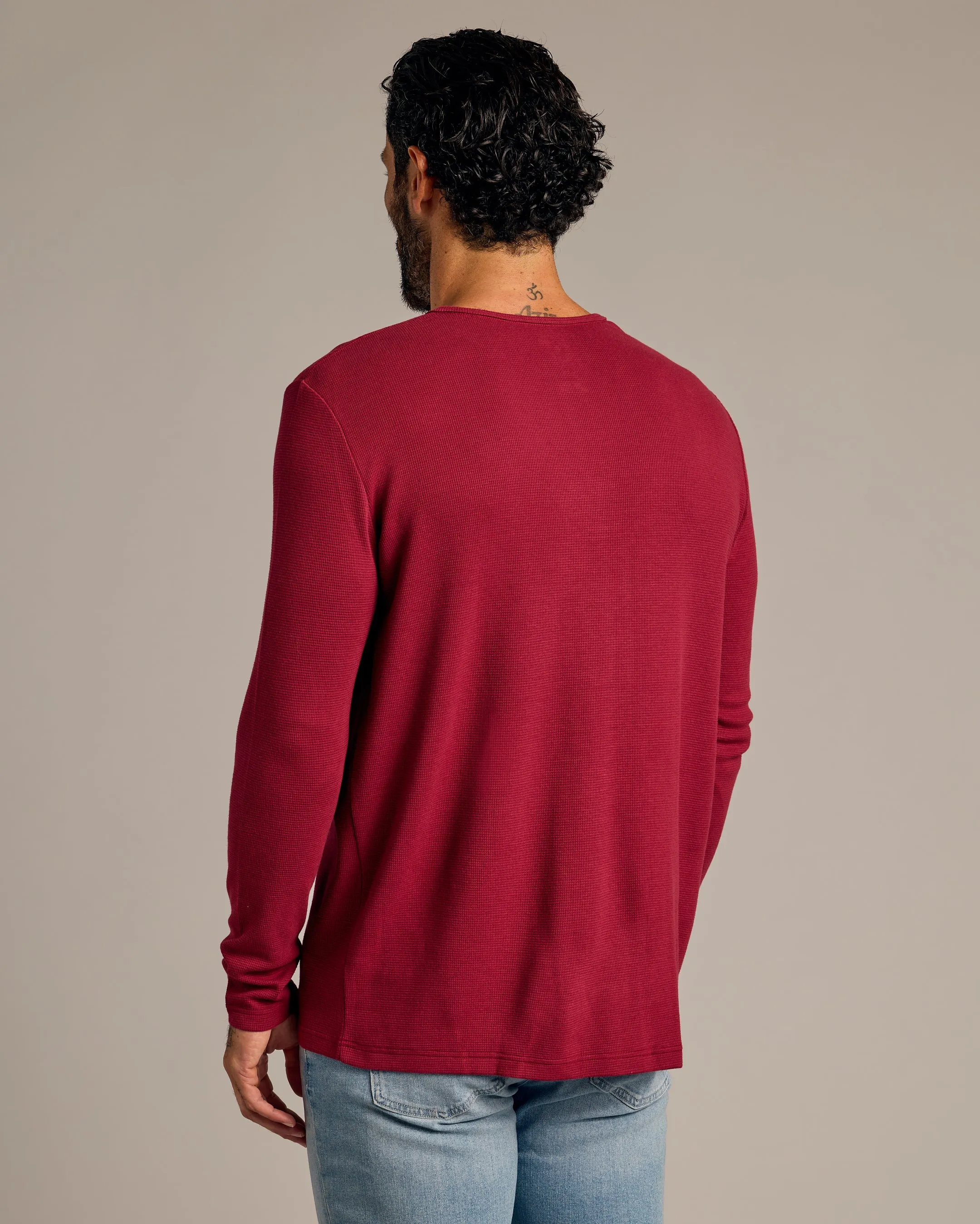 Kale & Pinot Waffle Henley 2-Pack