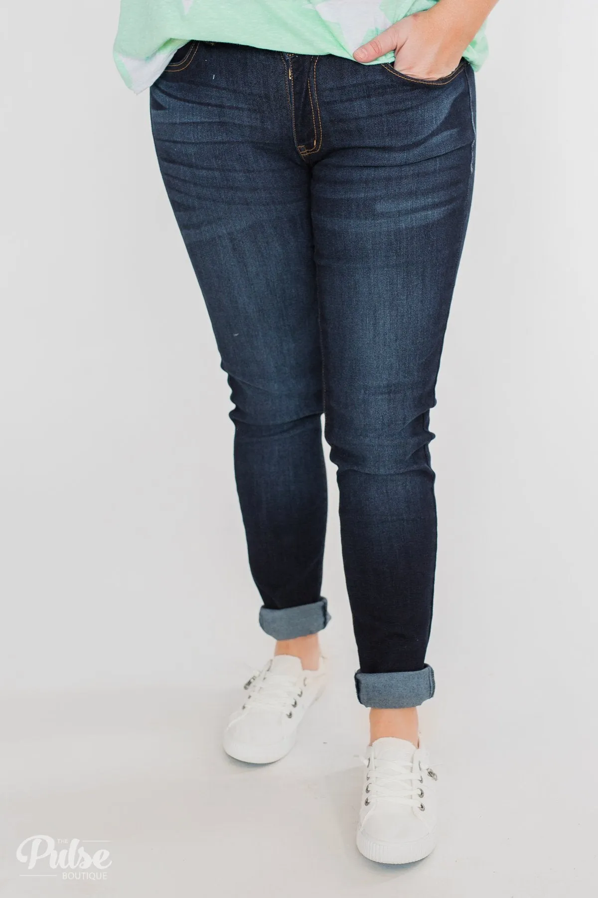 KanCan Non-Distressed Jeans- Alicia Wash