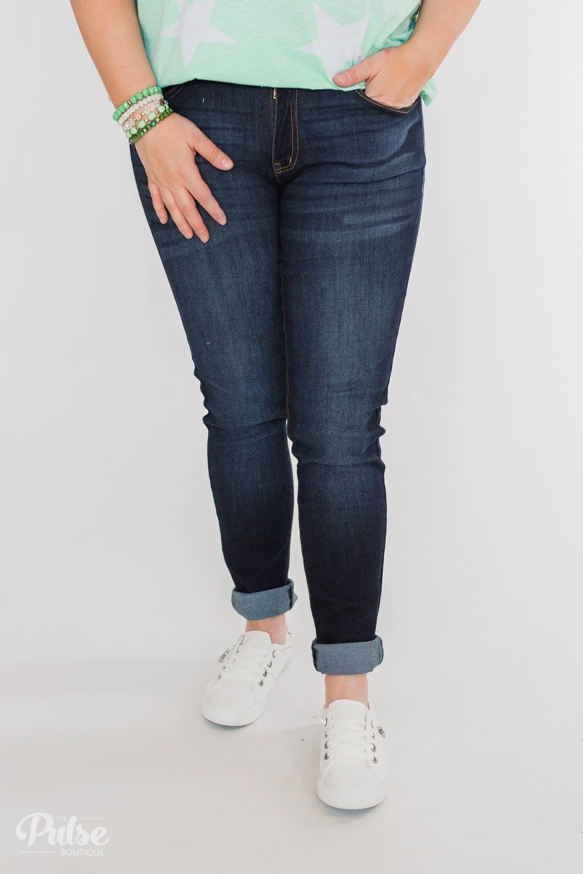 KanCan Non-Distressed Jeans- Alicia Wash