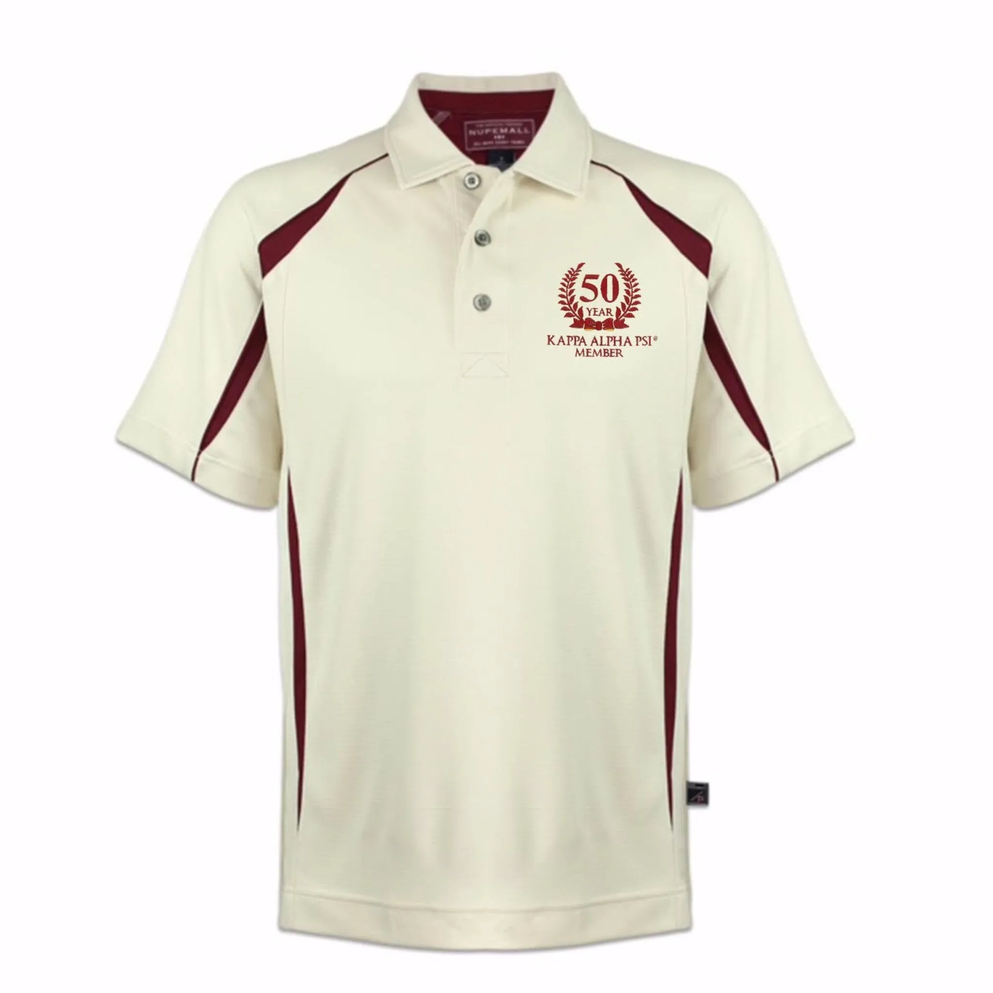 Kappa Alpha Psi 50 Year Member DriFit Polo Shirt