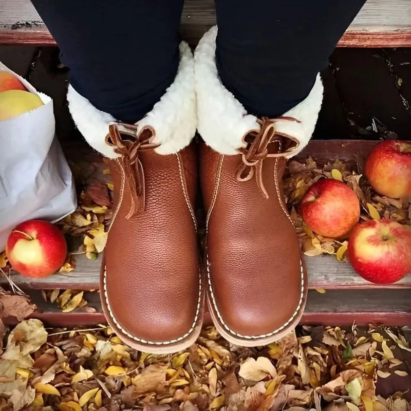 Katrine - Warm Waterproof Non-Slip Fur Winter Boots