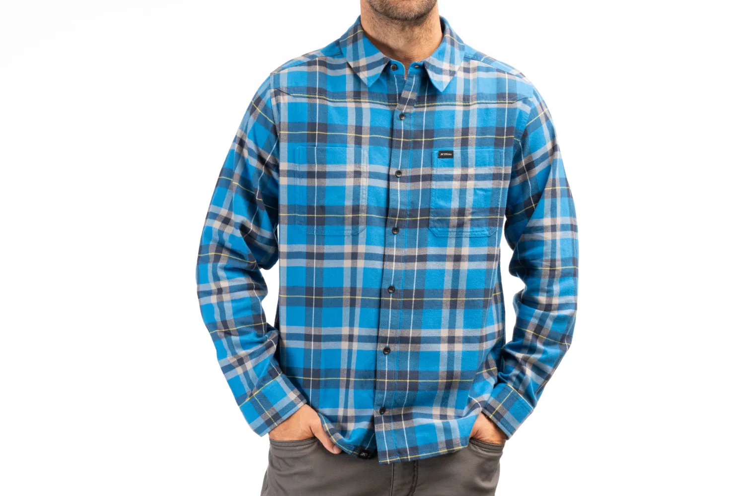 KLIM Mens Table Rock Midweight Flannel Shirt