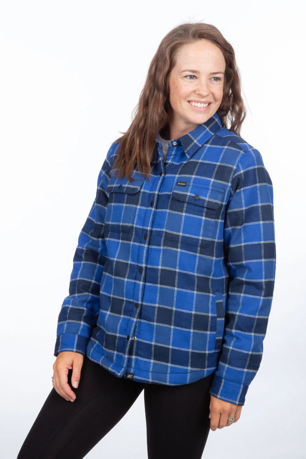 KLIM Womens Clouds Rest Fleece Lined Flannel Shirt