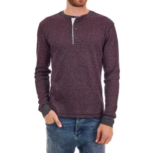 Kyle Striped Thermal Henley