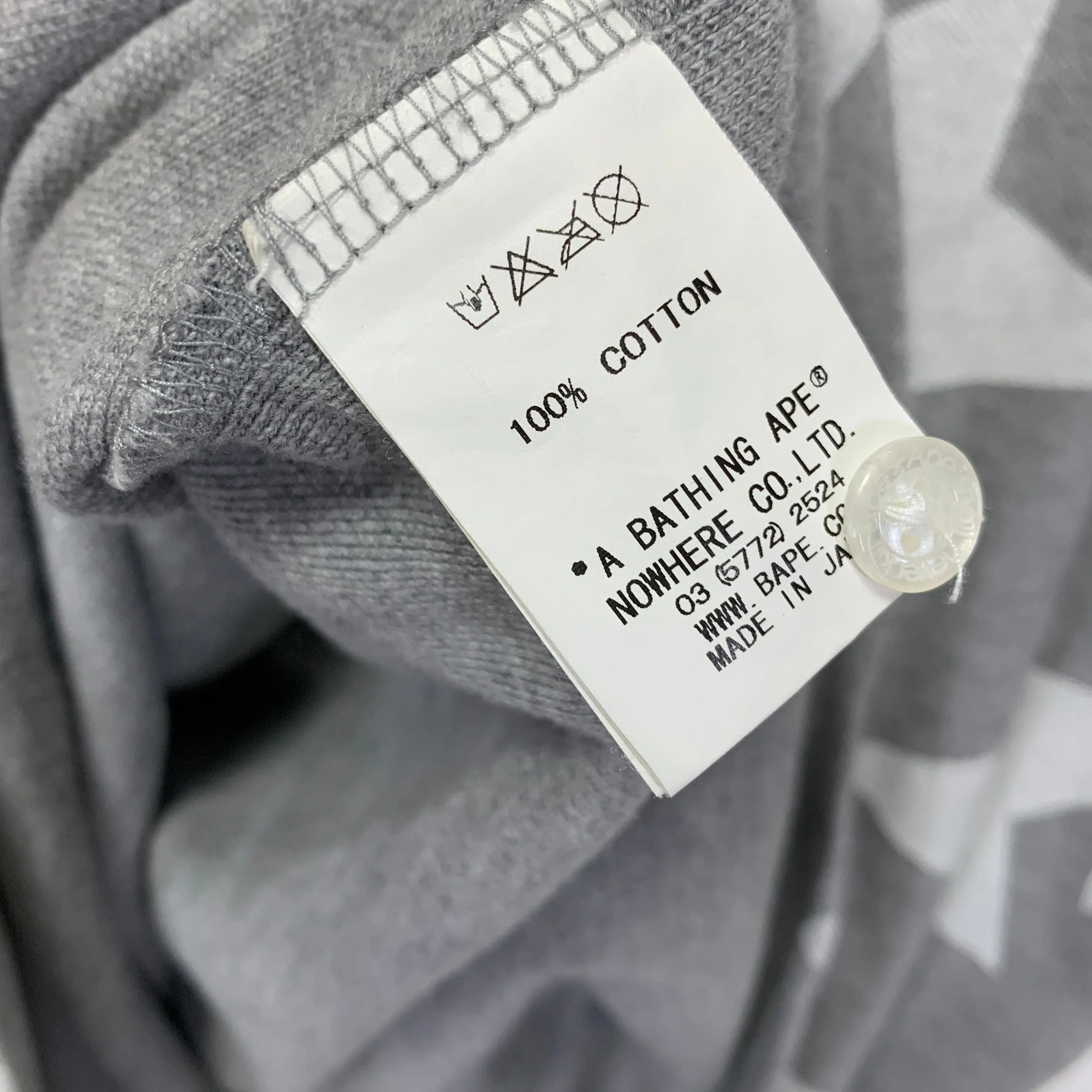 [L] A Bathing Ape Bape Bape Sta All Over Polo Shirt