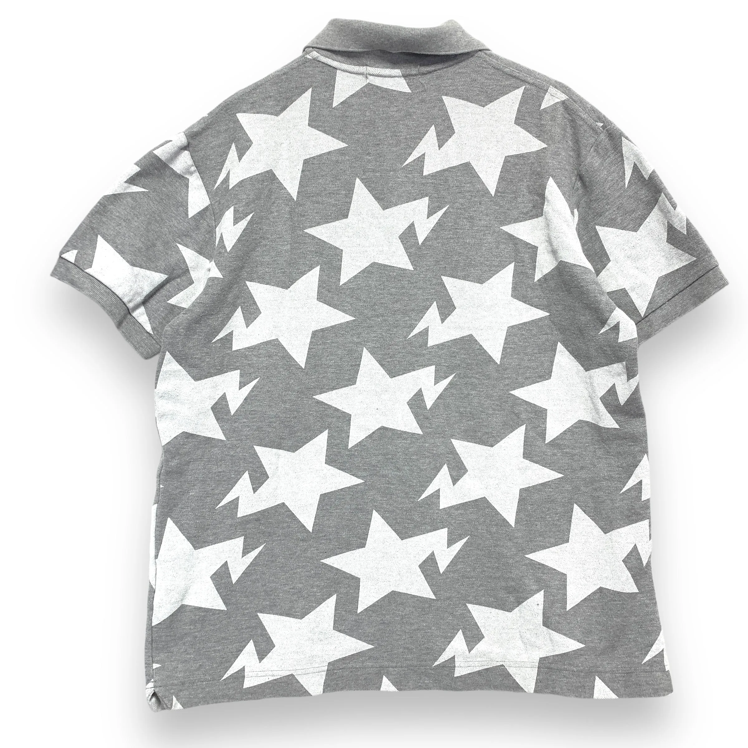[L] A Bathing Ape Bape Bape Sta All Over Polo Shirt