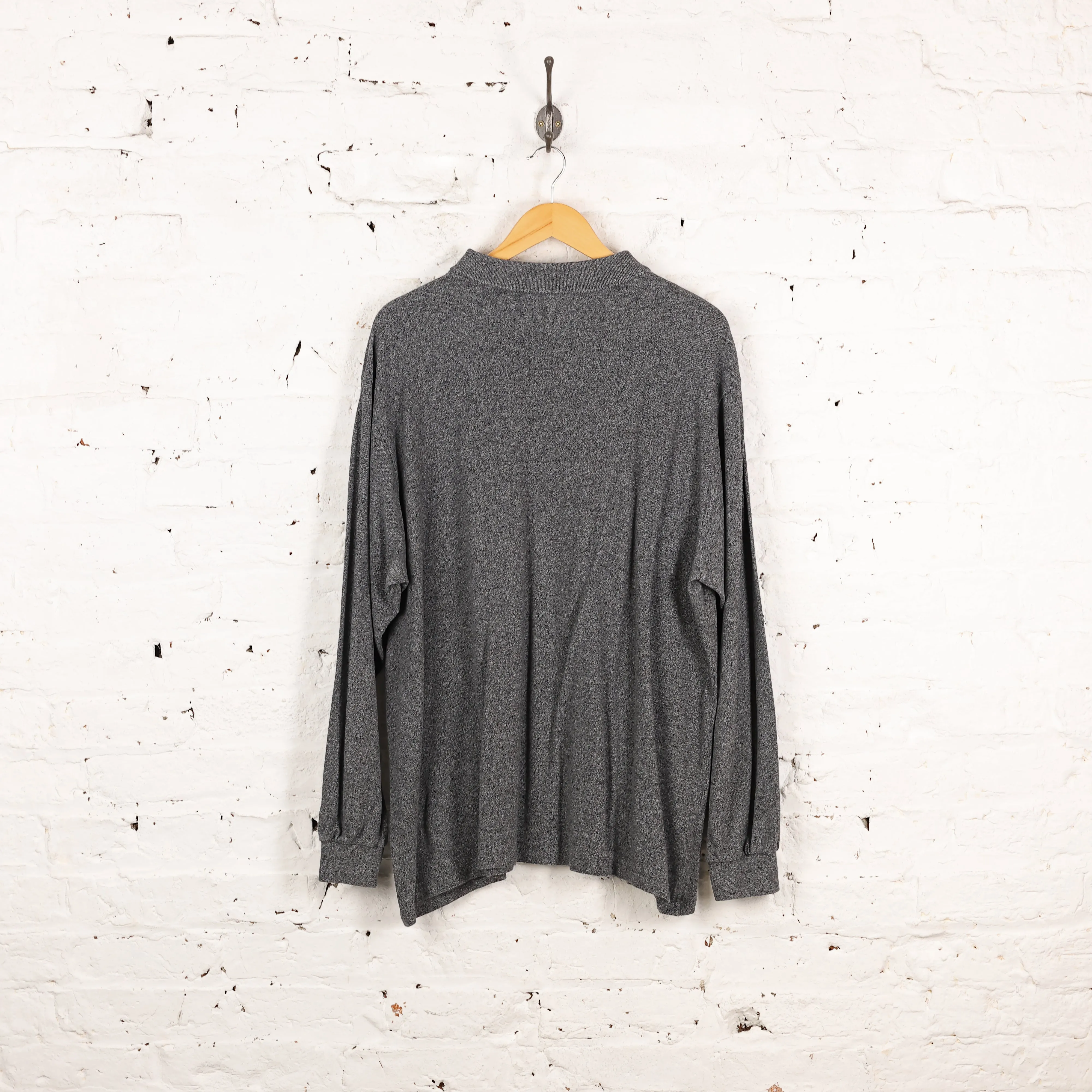 Lacoste Long Sleeve Polo Shirt - Grey - XL