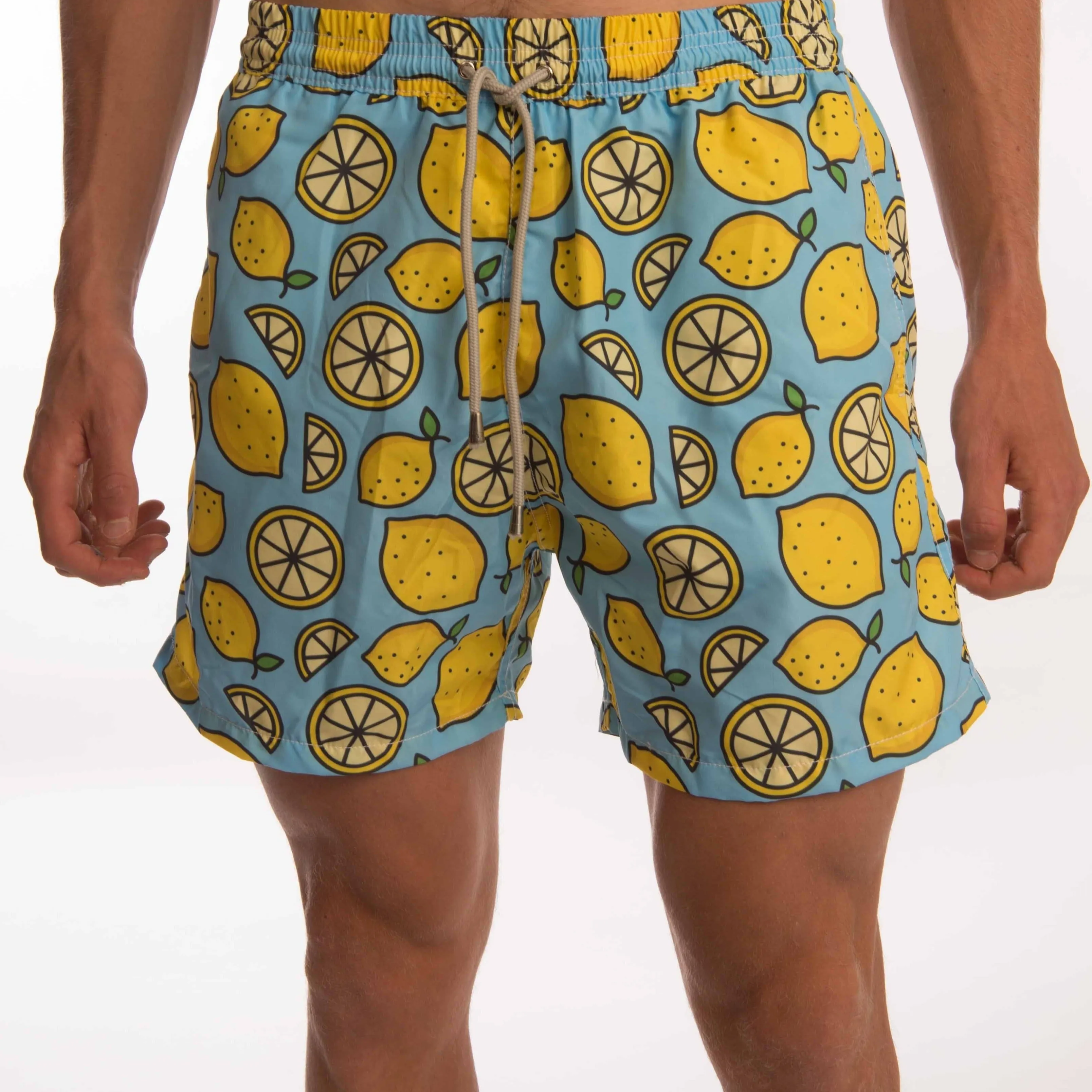 Lemon Slices Boys Board Shorts