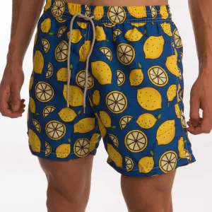 Lemon Slices Boys Board Shorts