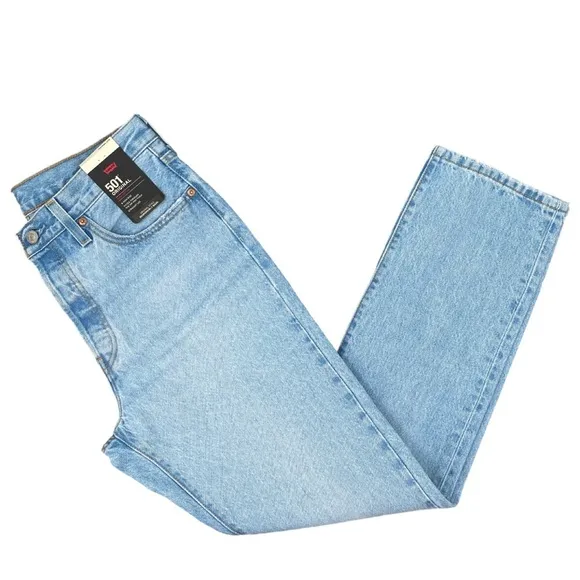 Levi's Premium 501 ORIGINAL FIT WOMEN'S JEANS Light Wash Button fly Size 29 x 30