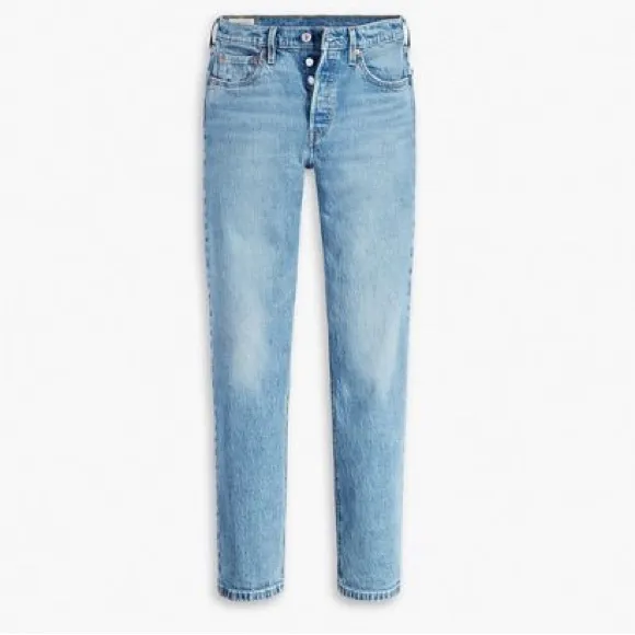 Levi's Premium 501 ORIGINAL FIT WOMEN'S JEANS Light Wash Button fly Size 29 x 30