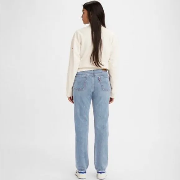 Levi's Premium 501 ORIGINAL FIT WOMEN'S JEANS Light Wash Button fly Size 29 x 30