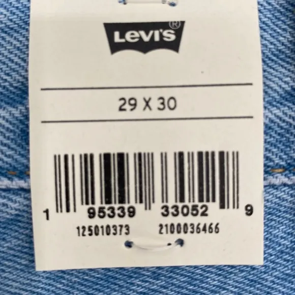 Levi's Premium 501 ORIGINAL FIT WOMEN'S JEANS Light Wash Button fly Size 29 x 30