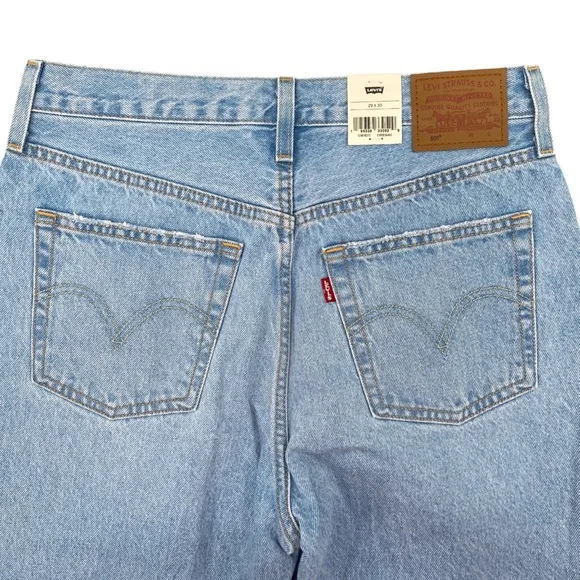 Levi's Premium 501 ORIGINAL FIT WOMEN'S JEANS Light Wash Button fly Size 29 x 30