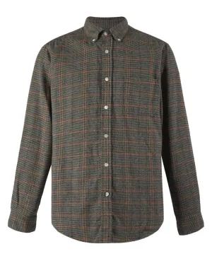 Library Plaid Flannel Shirt