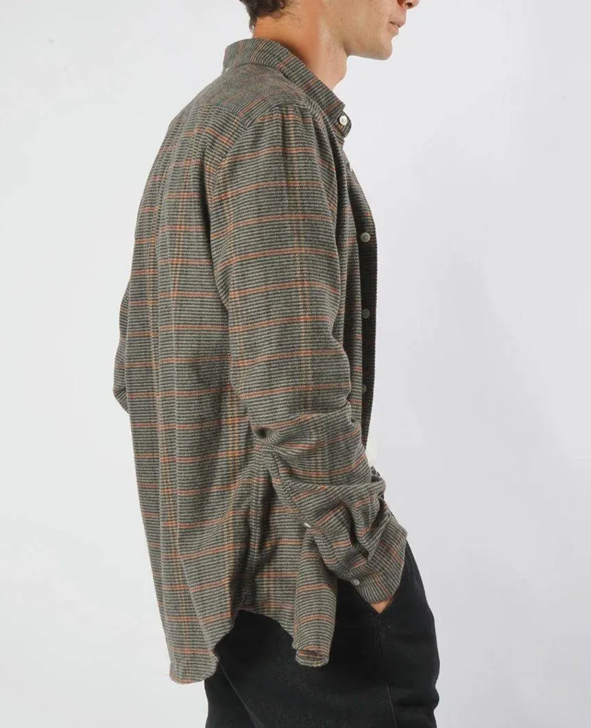 Library Plaid Flannel Shirt
