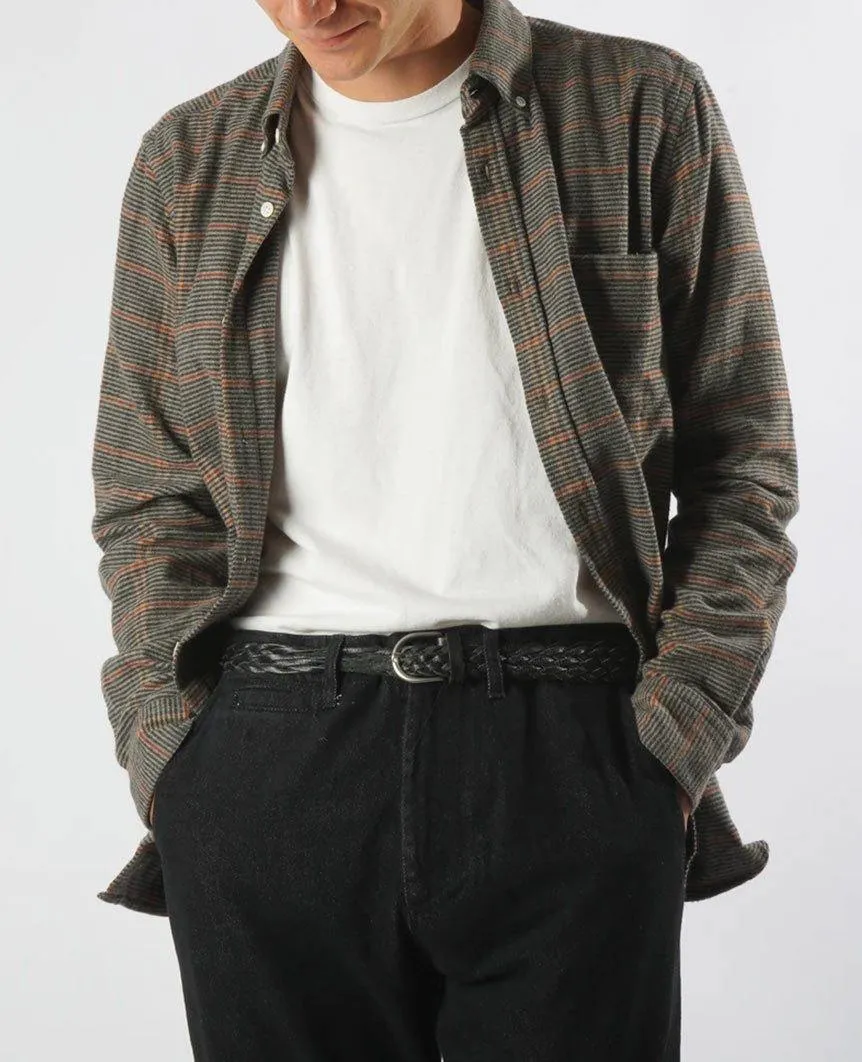 Library Plaid Flannel Shirt