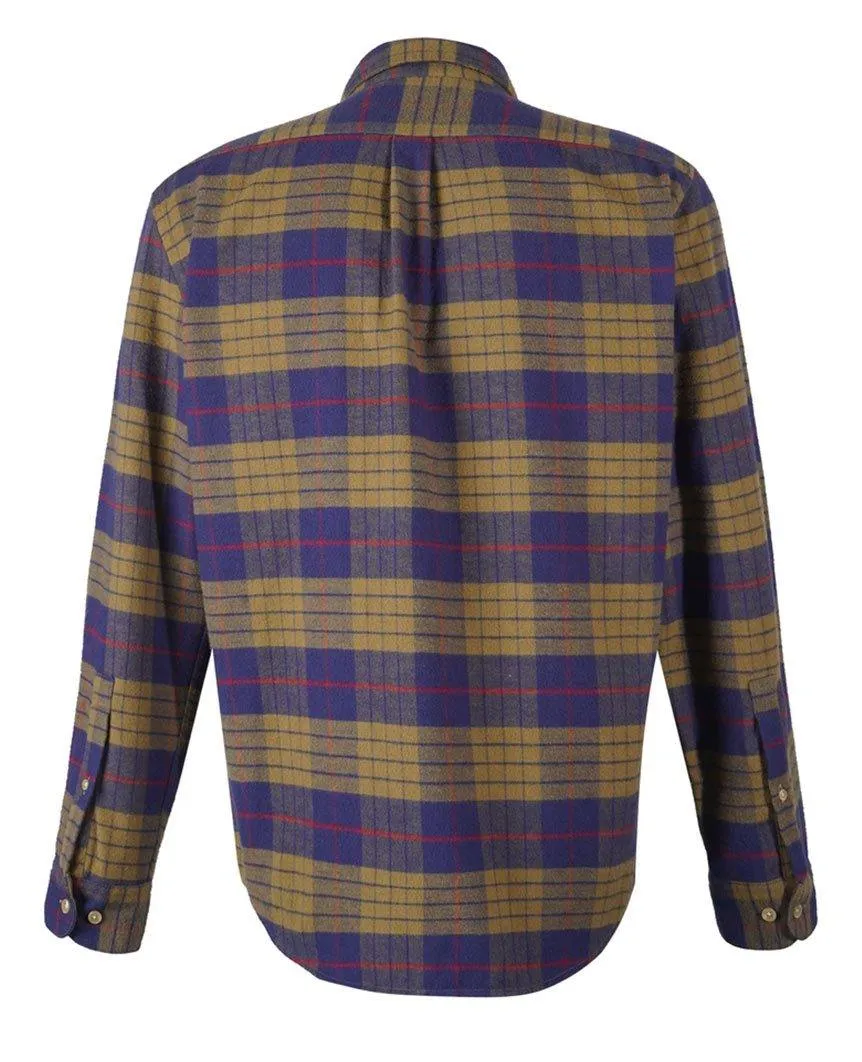 Lift Green Navy Check Shirt