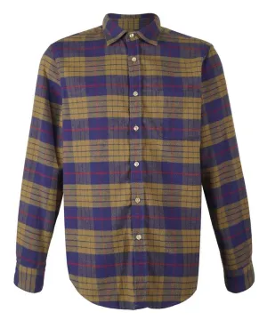 Lift Green Navy Check Shirt