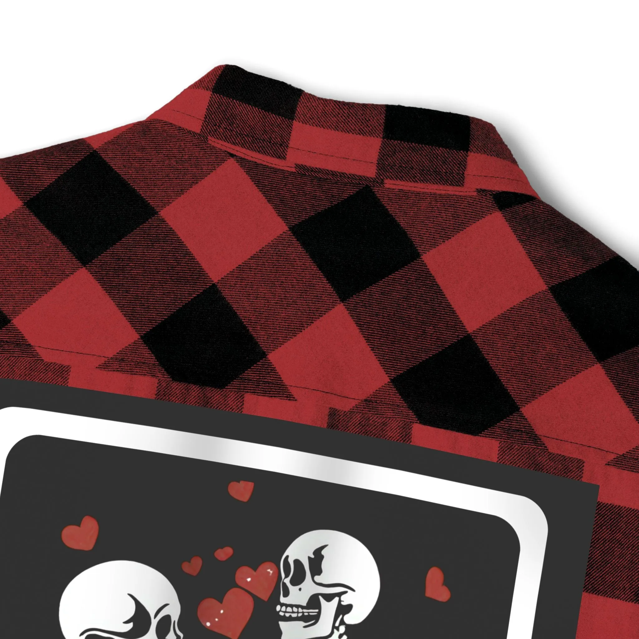 LIMITED EDITION! 3YM Forever Skeletons Unisex Flannel Shirt