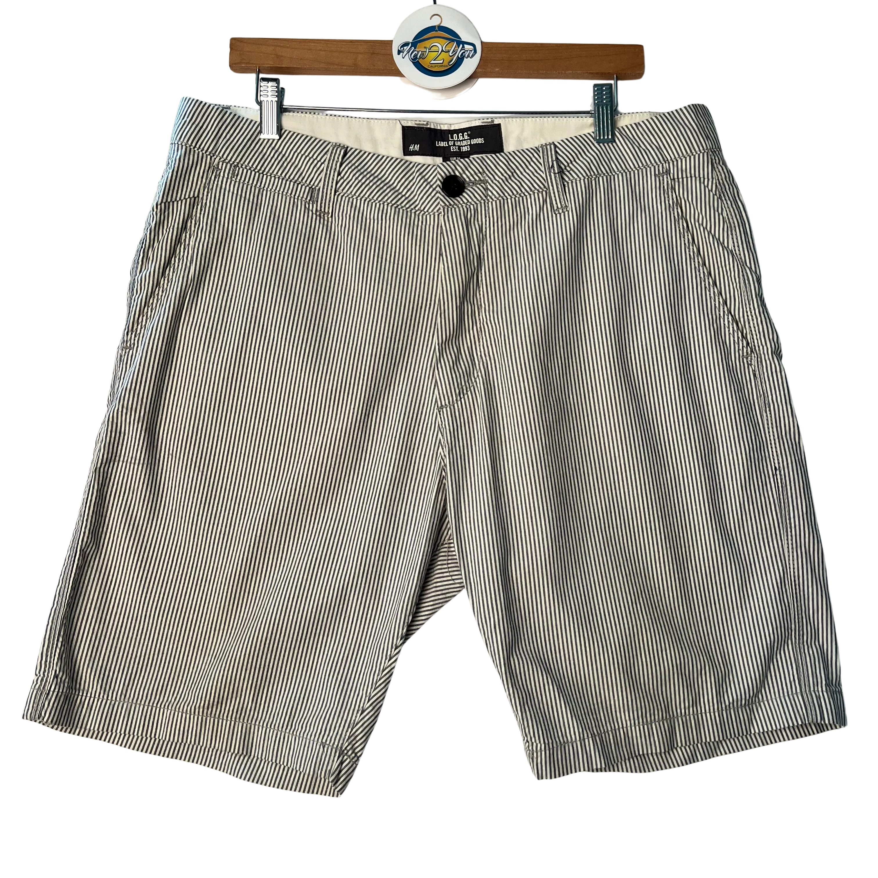 Logg Pinstripe Board Shorts