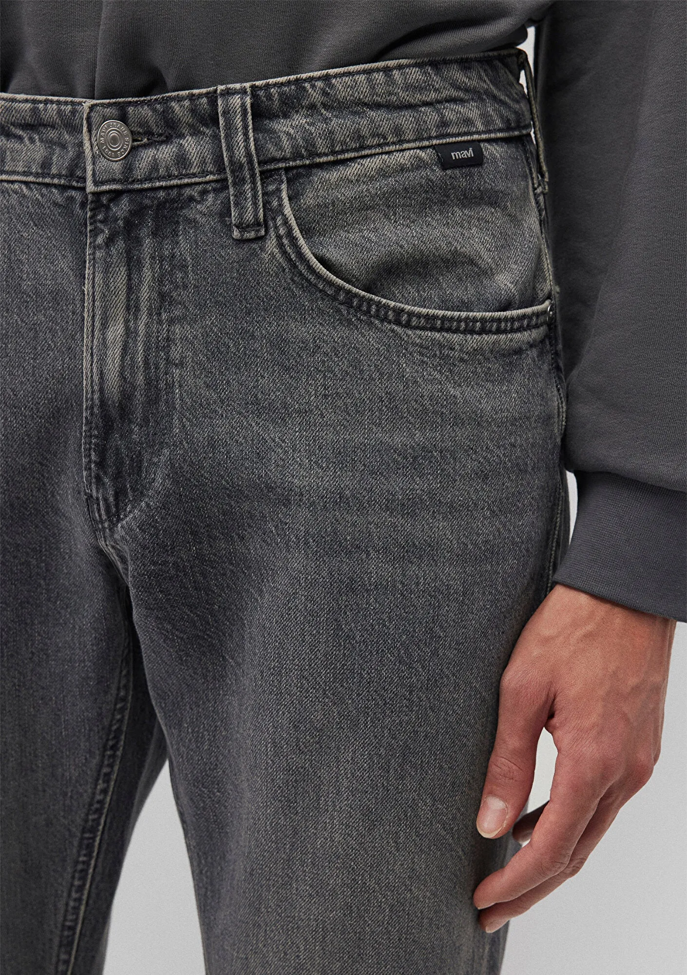London Dolphin Grey Street Denim Jean Pants