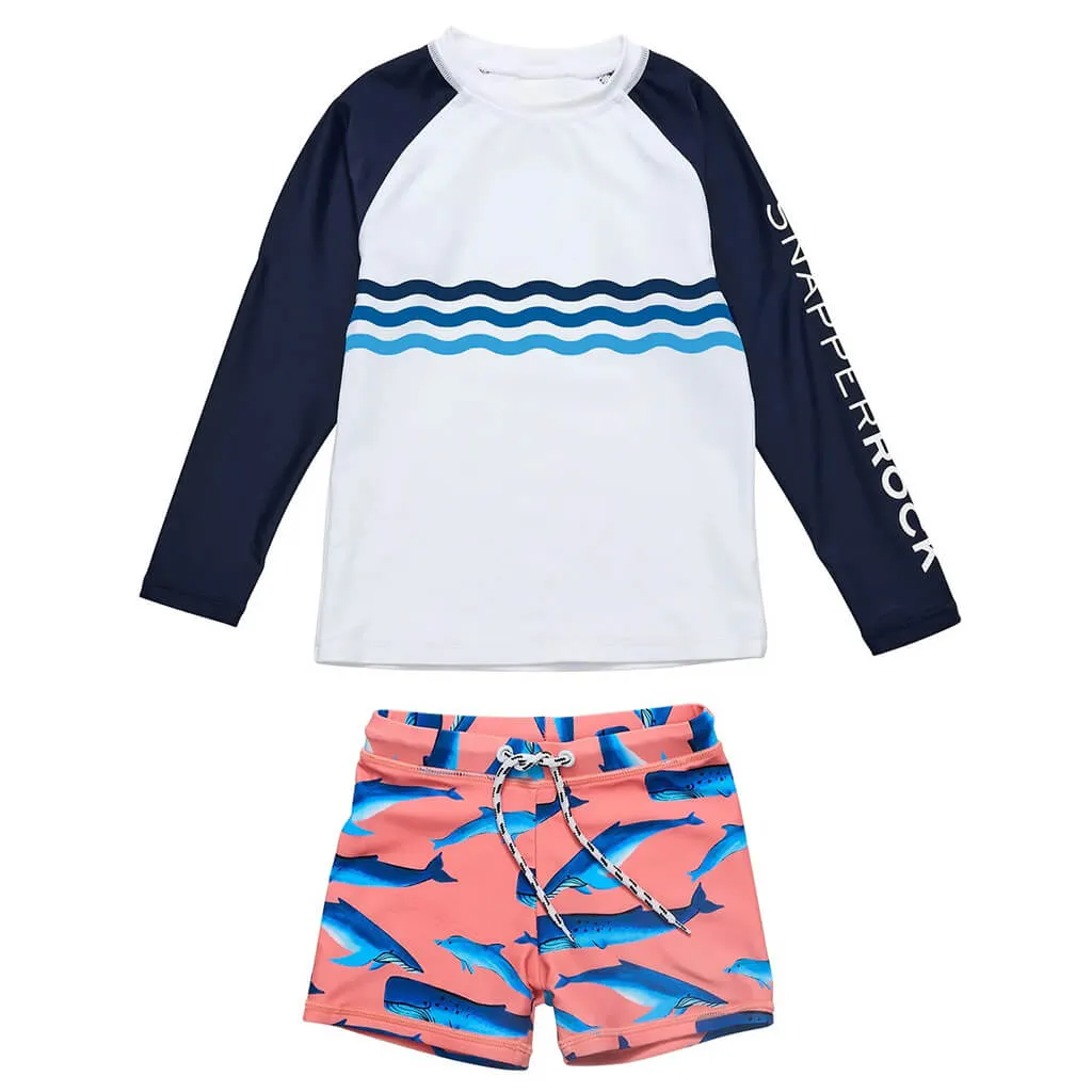 Long Sleeve Set Whale Tail