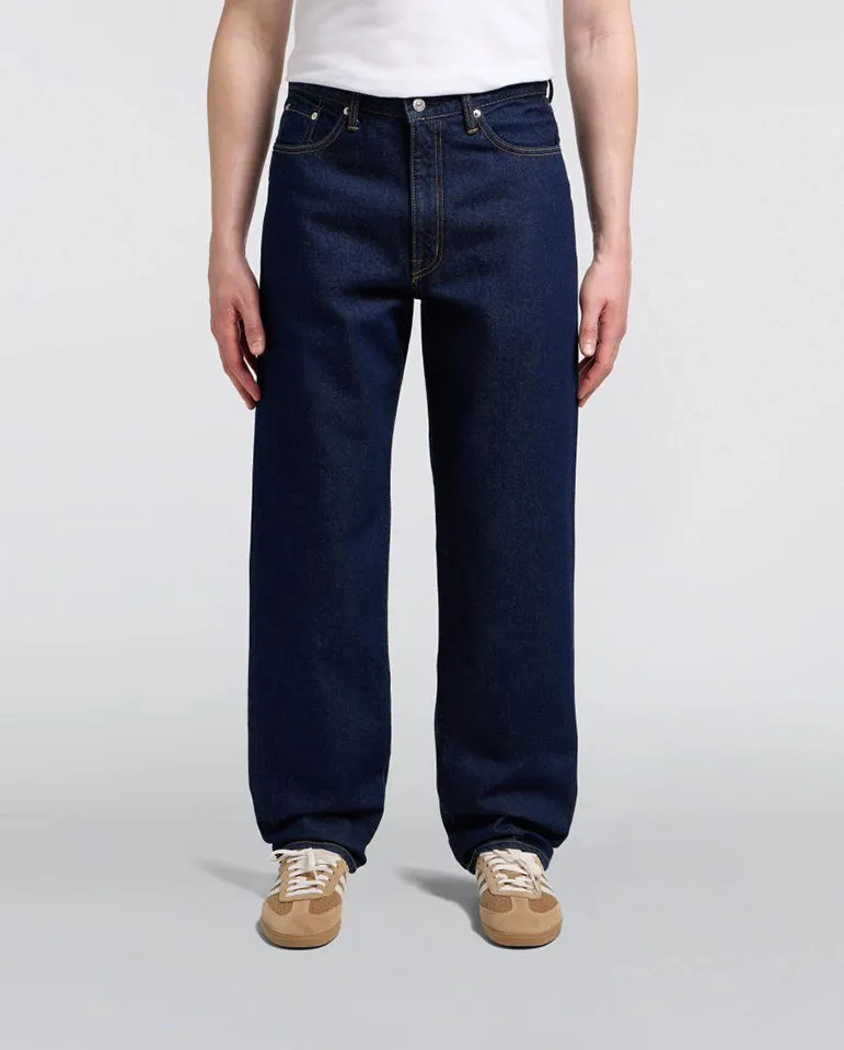Loose Fit Kaihara Openend Denim Blue - Rinsed