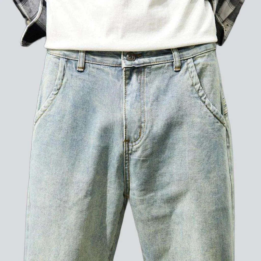 Loose-fit retro jeans for men
