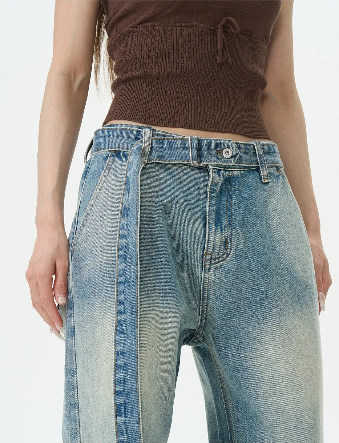 Loose Fit Straight-leg Jeans