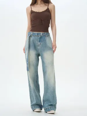 Loose Fit Straight-leg Jeans