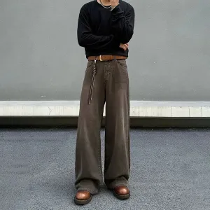 Loose Fit Wide-Leg Jeans