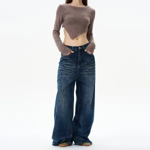 Loose Fit Wide-Leg Jeans