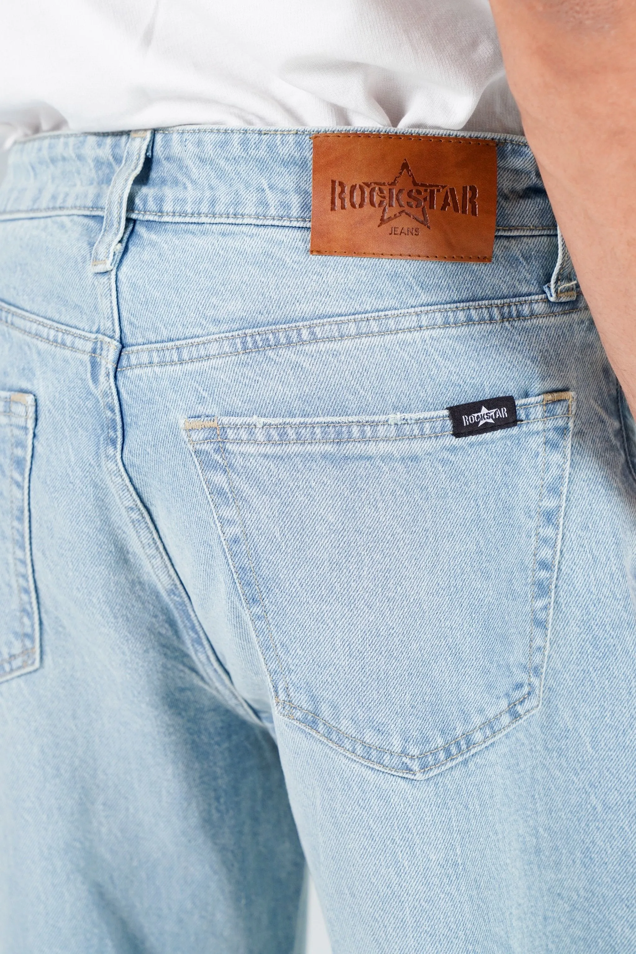 Loose Straight Fit Light Blue