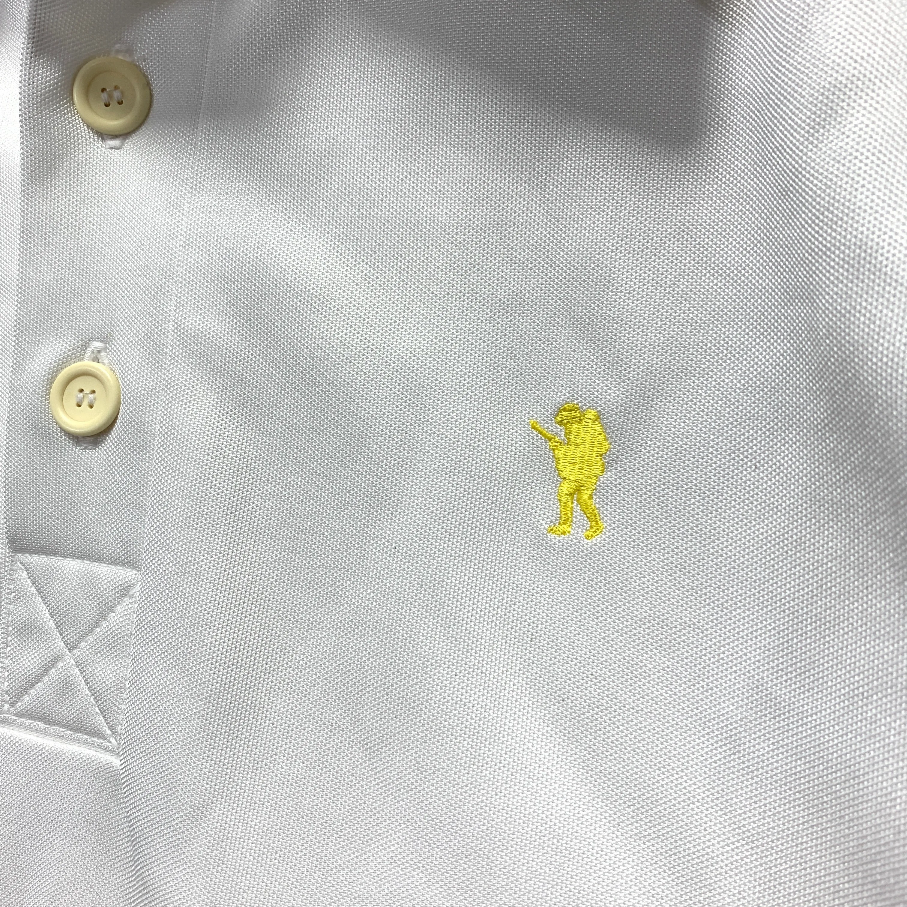 [M] A Bathing Ape Bape Vintage Foot Soldier Polyester Polo Shirt